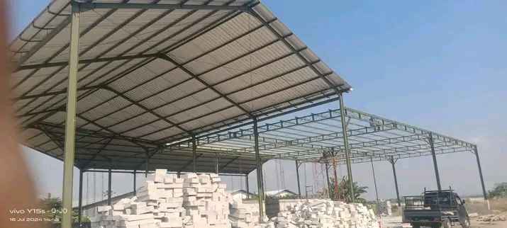 Konstruksi Gudang Hollow